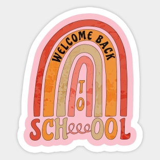 Welcome Back To School Sticker